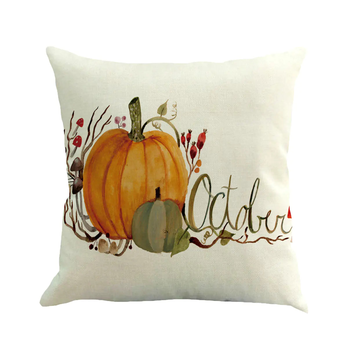 Thanksgiving Cushion Pillow Cover